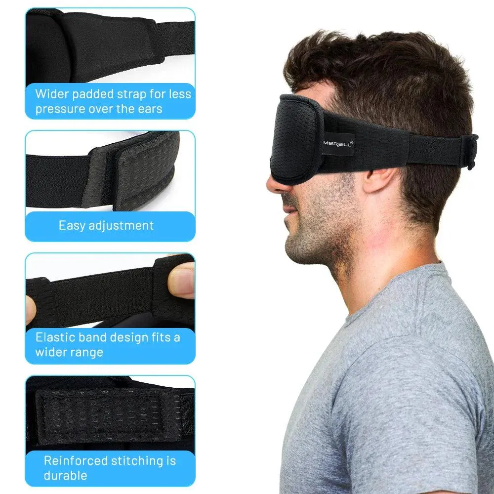 Ultimate Comfort 3D Cotton Sleep Mask: Luxurious Tranquil Sleep