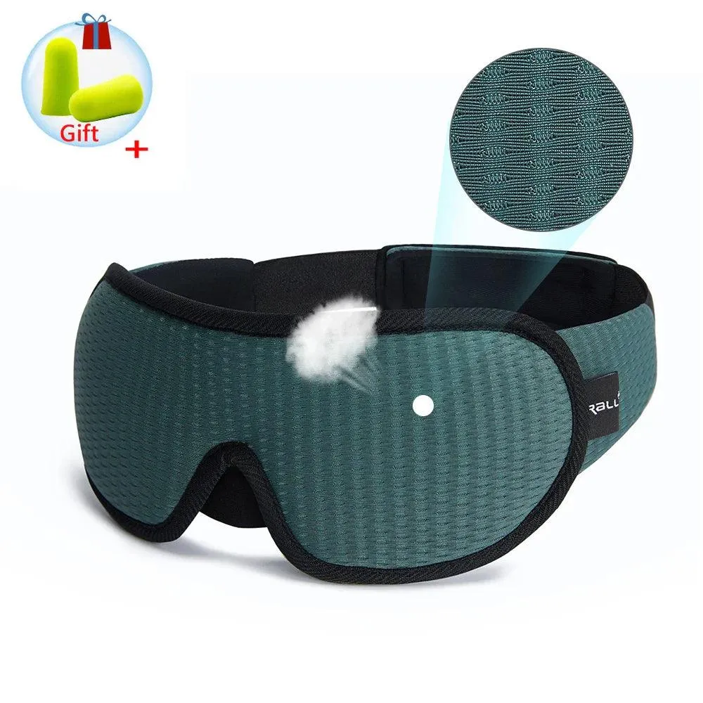 Ultimate Comfort 3D Cotton Sleep Mask: Luxurious Tranquil Sleep