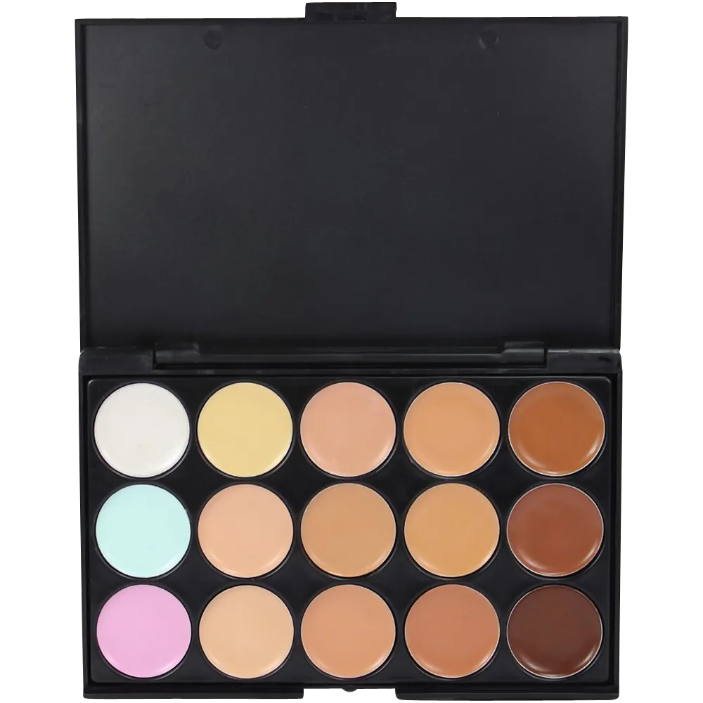 Youngman 15 Colors Professional Concealer Camouflage Makeup Palette Contour Face Contouring Kit