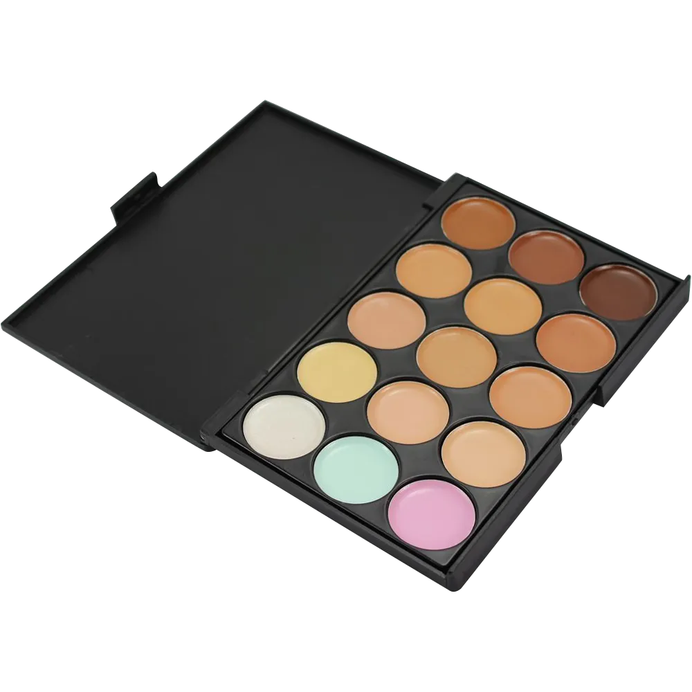 Youngman 15 Colors Professional Concealer Camouflage Makeup Palette Contour Face Contouring Kit